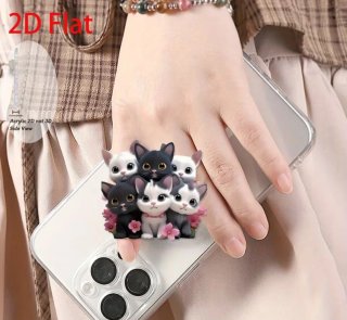 Supporto per cellulare con gattini