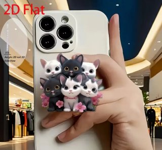 Supporto per cellulare con gattini
