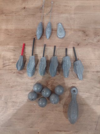 Plomos de pesca