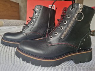 Botines Pikolinos Negros Mujer