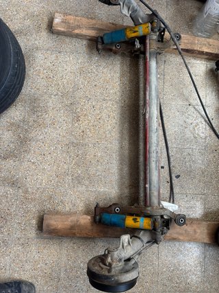 Puente trasero 106/Saxo/AX con tambor