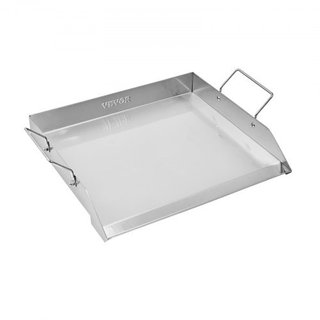 Plancha de acero inoxidable, placa rectangular uni
