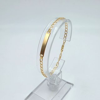 Esclava Bilbao de oro de 18k. 2.84 g. 18cm.