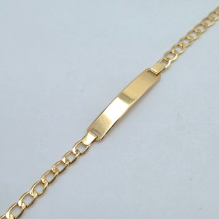 Esclava Bilbao de oro de 18k. 2.84 g. 18cm.