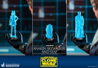 Star Wars Anakin Skywalker y STAP Hot Toys
