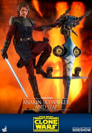 Star Wars Anakin Skywalker y STAP Hot Toys