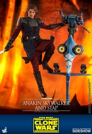 Star Wars Anakin Skywalker y STAP Hot Toys