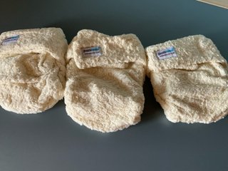Pañales reutilizables fibra bambú
