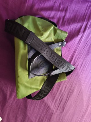 Bolso Negro y Verde