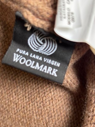 Cárdigan Massimo Dutti Beige y Rosa