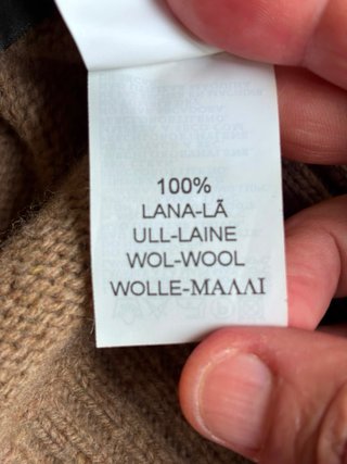 Cárdigan Massimo Dutti Beige y Rosa