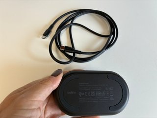 Cargador Inalámbrico Belkin Qi2 Negro