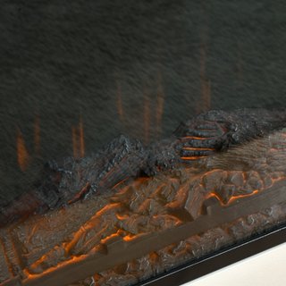 Camino Eléctrico de Suelo 1800W con Efecto Llama,