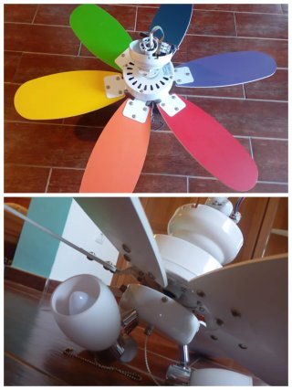 Ventilador de techo