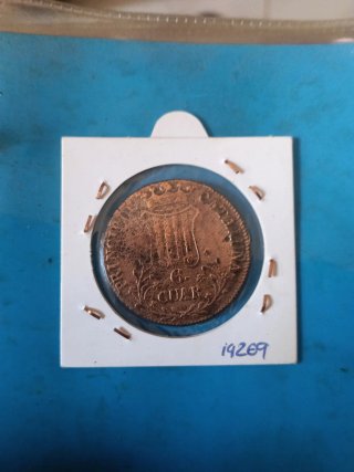 Lote 4 Monedas Isabel II Principado Cataluña