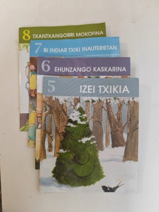 Cuentos Urtxintxa 3 urte Ipuinak.