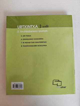 Cuentos Urtxintxa 3 urte Ipuinak.