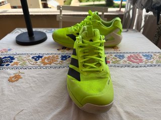 Zapatillas Padel Adidas Hombre Verde Neón