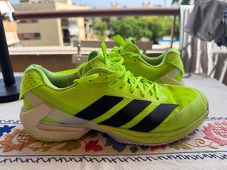 Zapatillas Padel Adidas Hombre Verde Neón