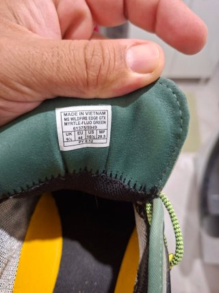 Scarpe Salewa uomo trekking nere verdi