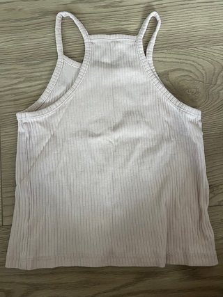 Top H&M Rosa Claro Orgánico Algodón Talla XXS