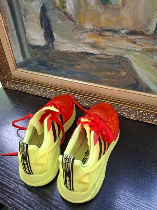 Zapatillas Adidas ZX 2K Boost Rojas y Amarillas