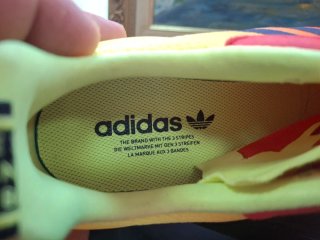 Zapatillas Adidas ZX 2K Boost Rojas y Amarillas