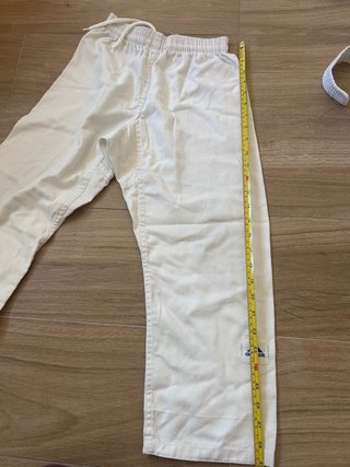 Traje Judo Adidas Blanco Talla 130/140