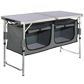 Mesa de cocina de camping plegable estación de coc