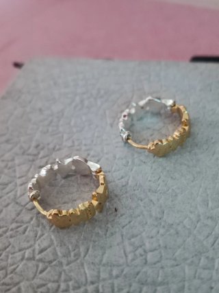 Aros Tous Bicolor Oro y Plata