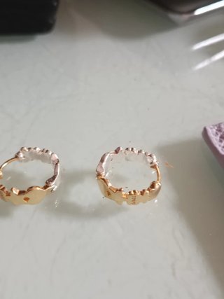 Aros Tous Bicolor Oro y Plata