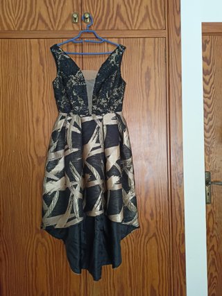 Vestido asimétrico fiesta talla 36