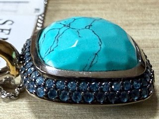 Ti Sento Milano Colgante cadena Plata Baño Oro