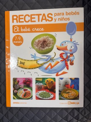Recetas para bebés y niños el bebé crece. De 7 ...