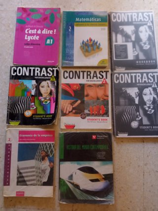 Libros de bachillerato de primero y de segundo