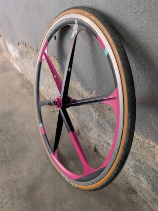 Rueda Fixie/Track 700c Palos Custom Michelin