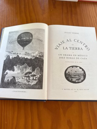 Viaje al centro de la Tierra - Julio Verne - Libro