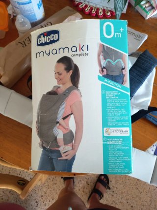 Mochila porta bebé ergonómica