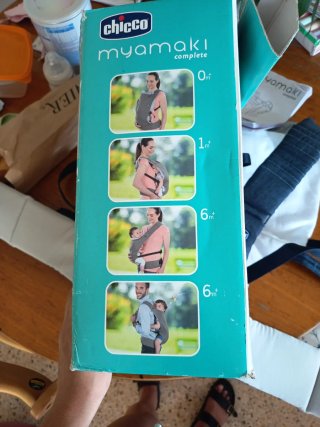 Mochila porta bebé ergonómica