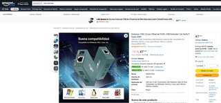 Extender USB 2.0 por Ethernet RJ45 Greathtek