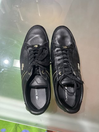 Zapatillas Lacoste Negras Hombre