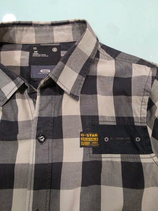 Camisa G-Star RAW cuadros XS