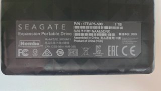 Disco Duro Externo Seagate 1TB