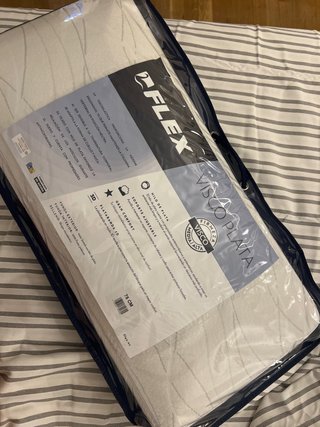 Almohada Visco Plata FLEX 75 cm
