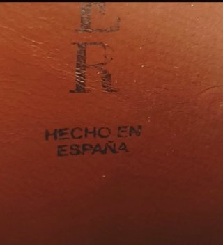 Botines ante marrón tacón hebilla talla 38