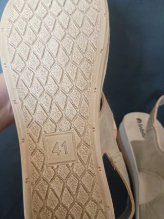 Sandalias Beige Talla 41