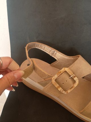Sandalias Beige Talla 41