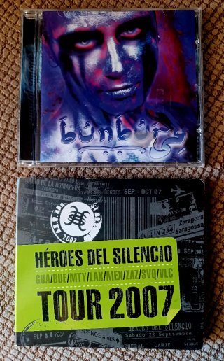 CD Bunbury Héroes del Silencio Tour 2007