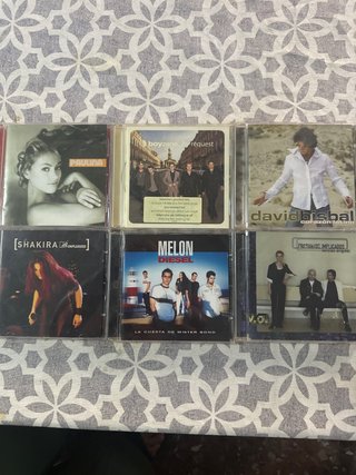 Lote CDs Música Varios Artistas. Lote o individual
