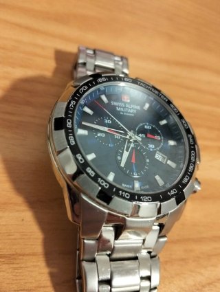 Reloj SWISS ALPINE MILITARY Cronógrafo Azul